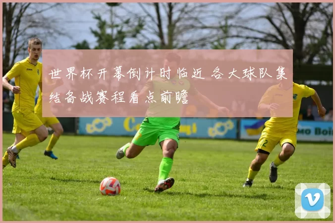 世界杯开幕倒计时临近 各大球队集结备战赛程看点前瞻